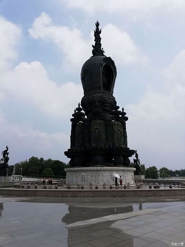 2018年8月5日开着爱车带着孩子至江苏省艾山风景区铁佛寺游玩照片