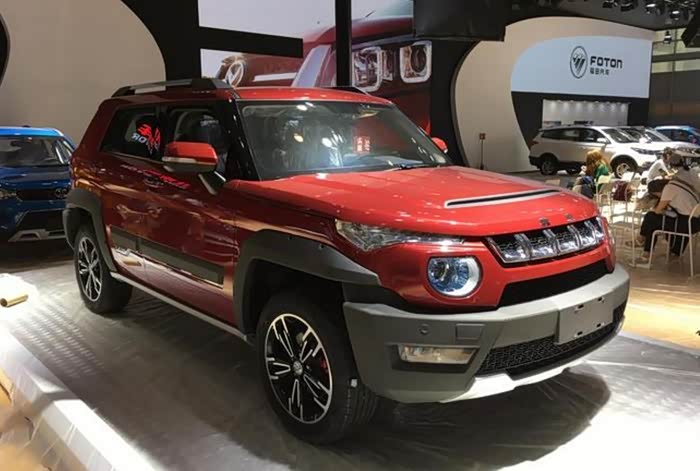 车展上的北京bj20