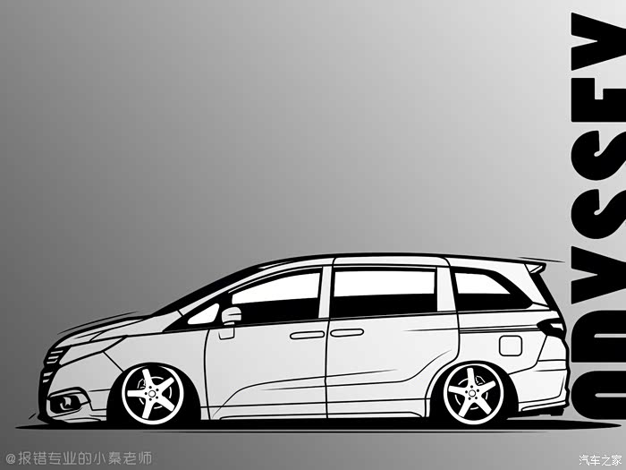 20多年车龄的宝马五系竟然变成了这样 你说我画改装车漫画壁纸