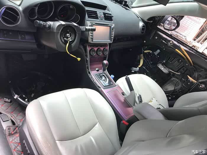 【图】改改改,改内饰骚蓝_睿翼论坛_汽车之家论坛