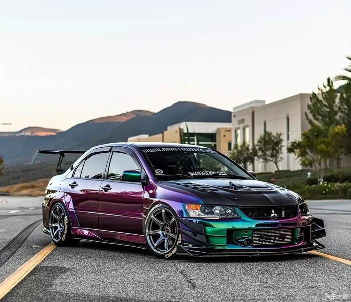 我们不说再见荣耀长存极光改装evo9信不信由你这改装我信了