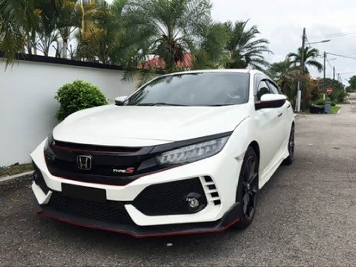 十代思域改typer前保险杠