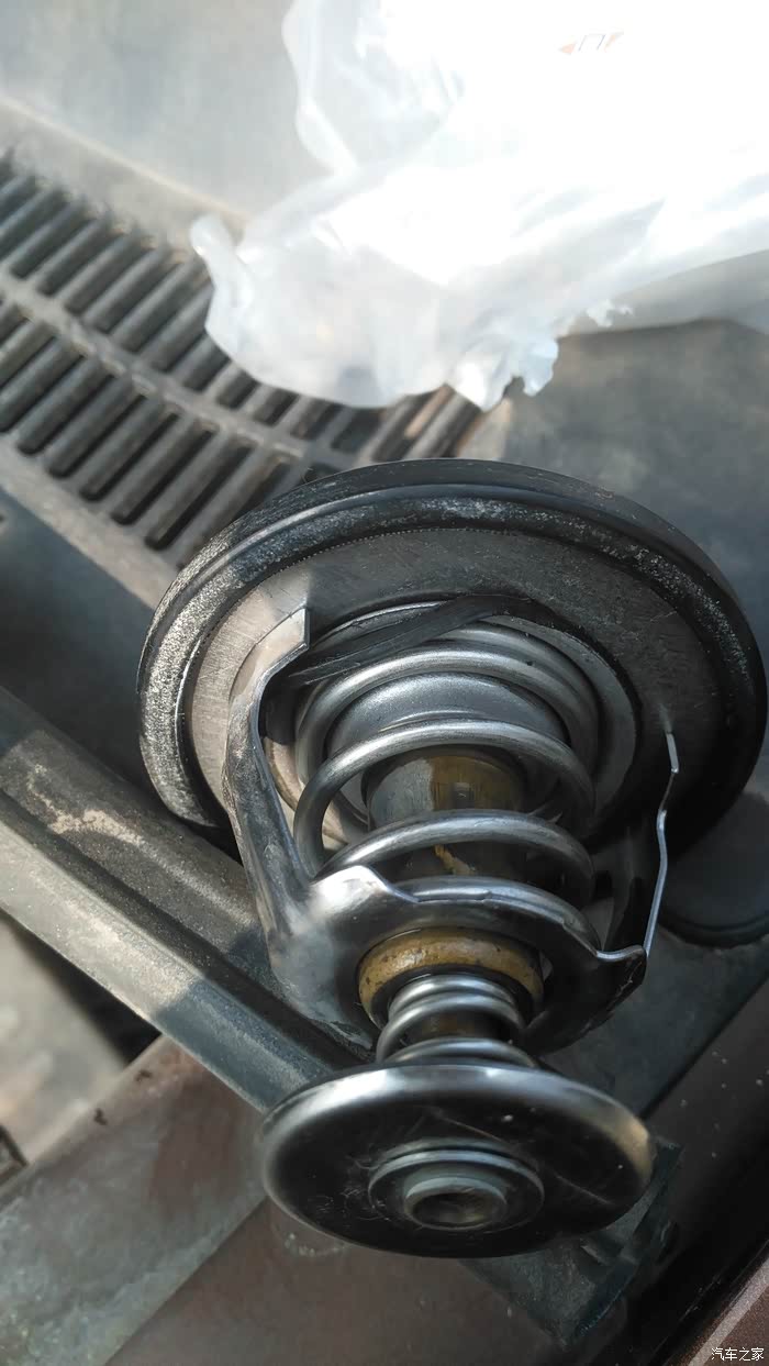 节温器坏了,来个细节