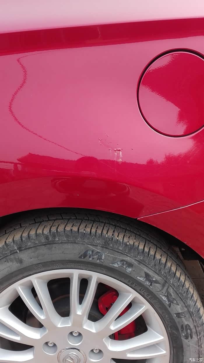 长安逸动爆漆腐蚀