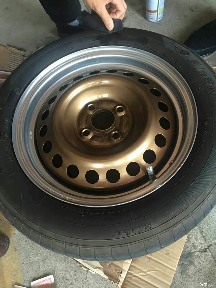 铁轮毂瞬间高大上