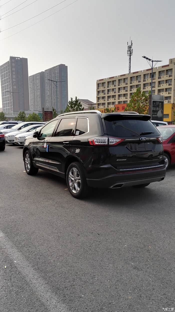 锐界的五种颜色今天都看到了