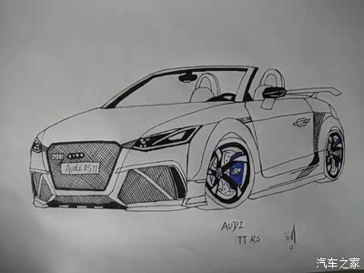 新款tt上市之前画得改进款_奥迪tt论坛_手机汽车之家