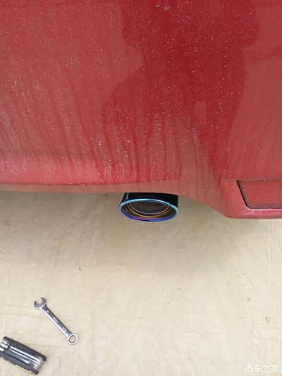 装了尾喉~请看图(螺丝滑丝了怎么办?)