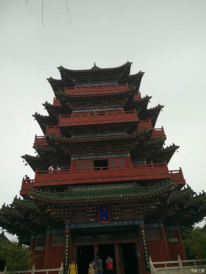 开封府观星楼,外面看层,实际里面七层!