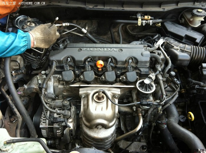 古田8t 8代雅阁2.0变速箱维修作业