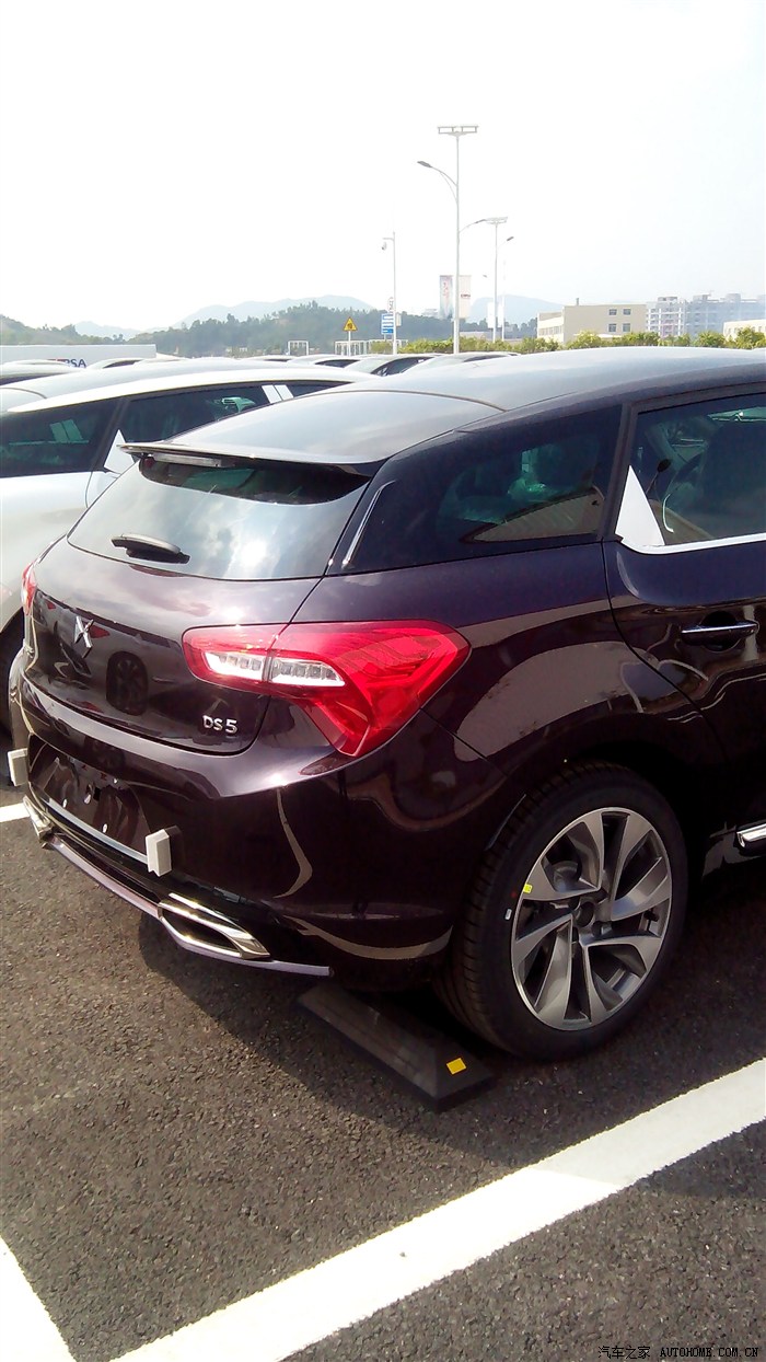 曝照:红色紫色国产ds5实车