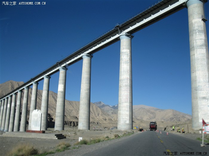 青藏铁路最高的高架桥