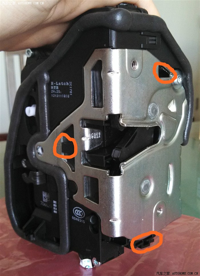 e90换后门锁块(附换驾驶员车门锁块资料)_宝马3系论坛_汽车之家论坛