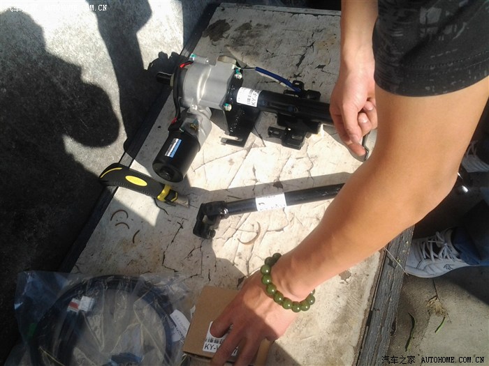 【图】五菱之光 6376nf 改装电动方向助力器全过程_维修保养用车论坛