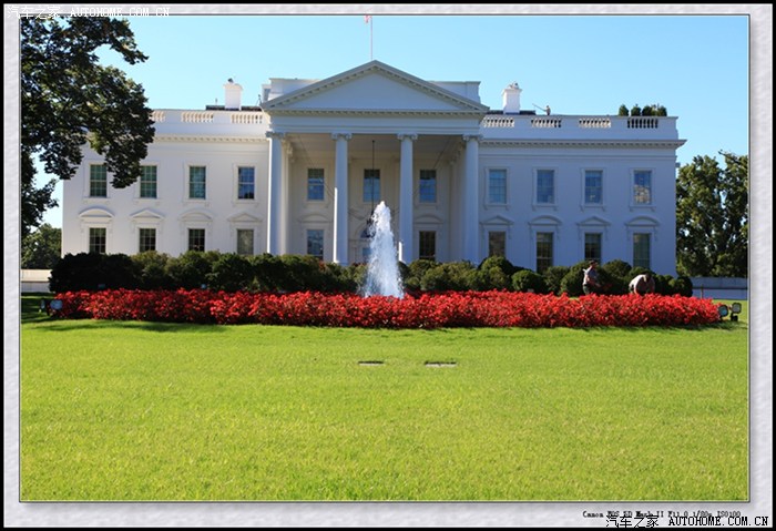 白宫后门图片