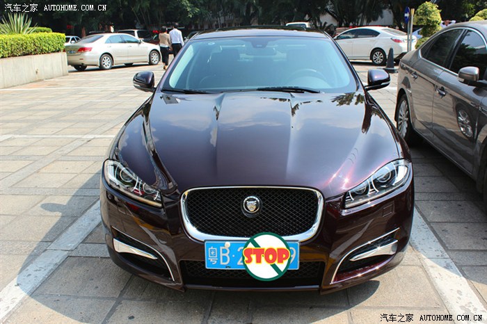 冷艳高贵的改装捷豹xf鱼子酱色改亚光色作业11月22日更新