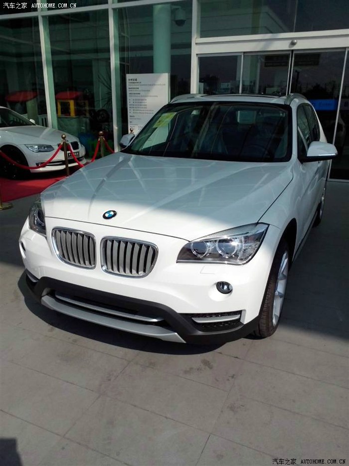 【图】雪山白2013 x20i 设计套装 迟来的小白女车主作业_宝马x1论坛