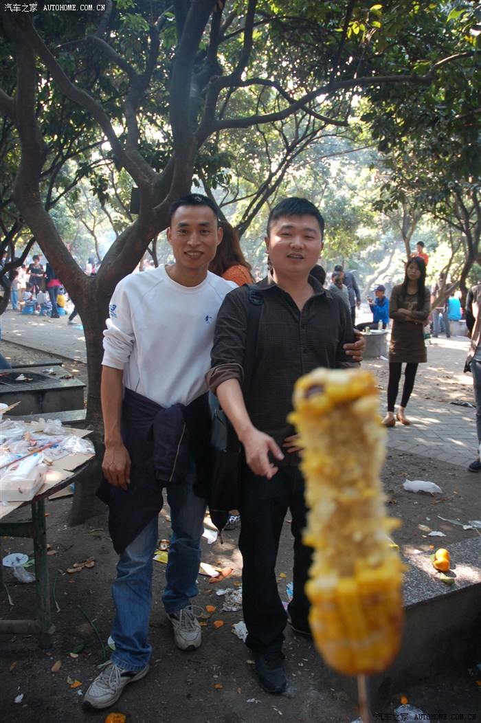 广东五菱宏光首届深圳车友活动会之凤凰山烧烤