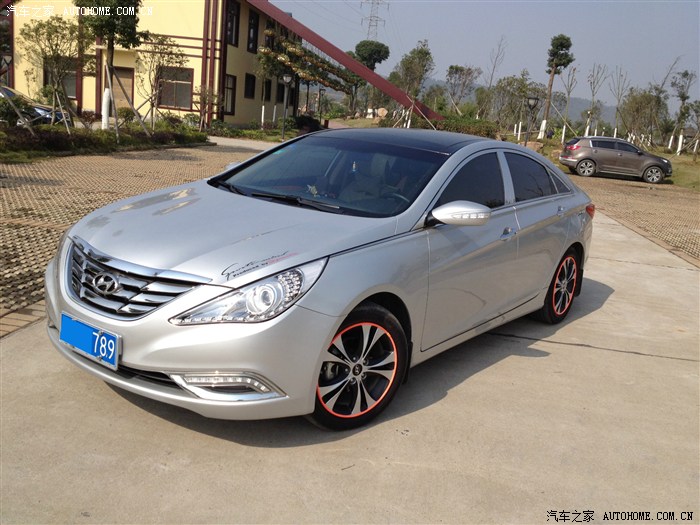 【图】11款银色索八骚物上身老车新拍大量图片,,,,_索纳塔论坛_汽车之