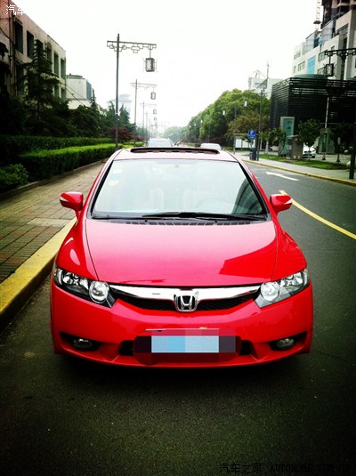 八代思域快4年啦,给小思洗干净了上一组靓照美图哦