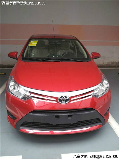 红色威驰真比较漂亮