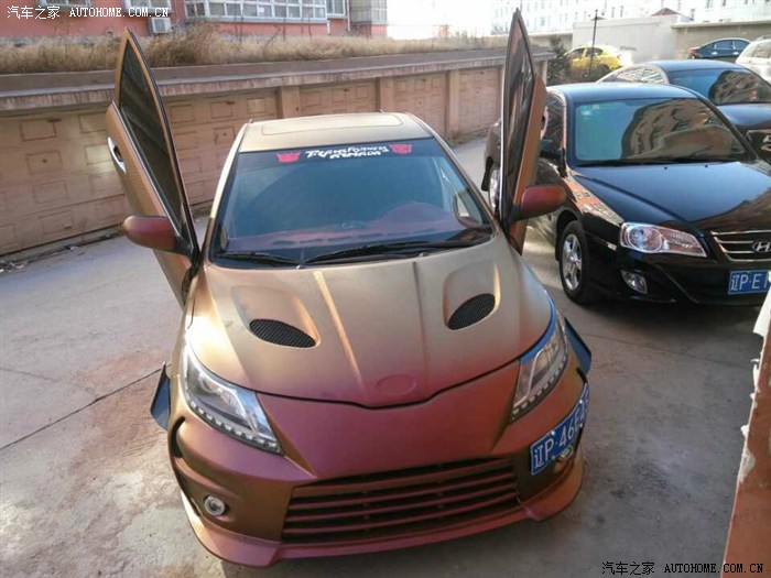 k2大包围改装起亚k2包围爆改大包围剪刀门又更新了