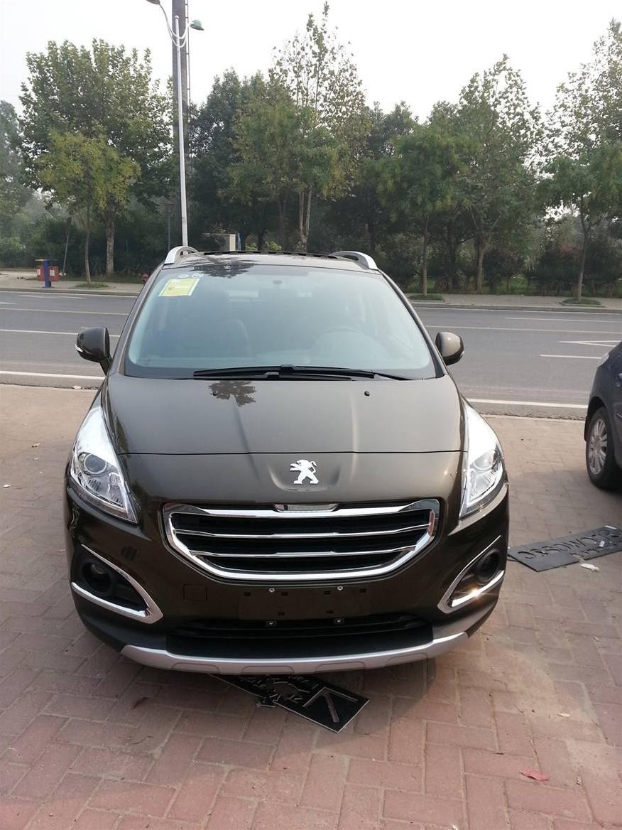 2.0自动潮流雨林棕3008动感来袭 说说选车和感受 【提车作业】