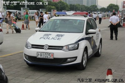 polo警车,有意思!