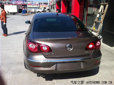 大众cc 1.8t泰国金 超级无敌科技包 提车记 求认证~~求射哦!