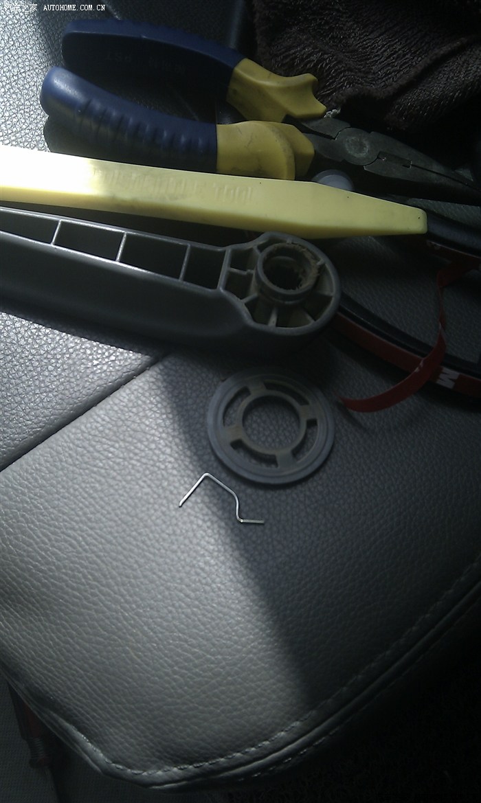 帅客内饰,门板异响完美解决方案!附中门拆解图!