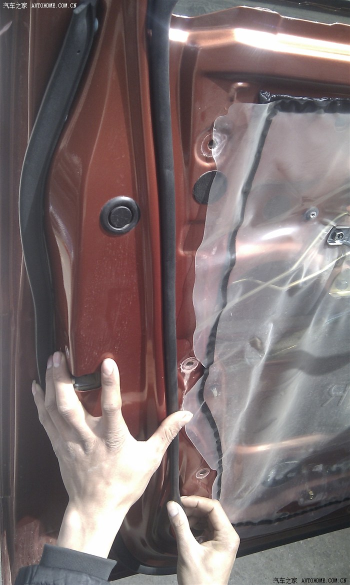 帅客内饰,门板异响完美解决方案!附中门拆解图!