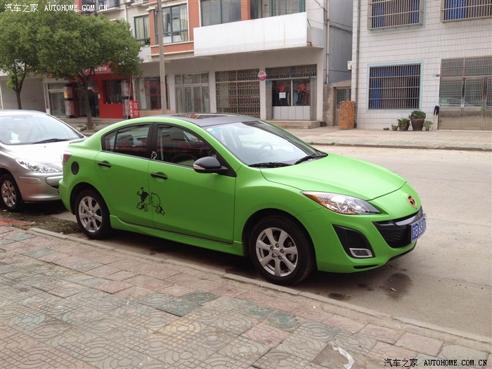 【无锡马自达3】17个月提车作业---星空银---苹果绿---白珍珠.