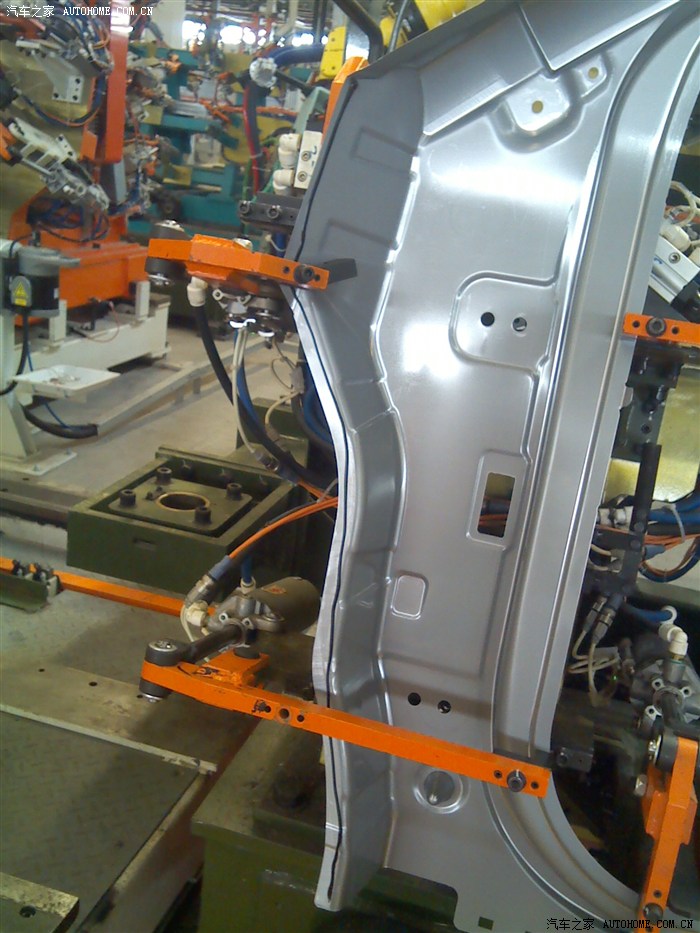 【图】瑞风s5车身生产线及白车身图片,图片转发自呼叫车体组技术讨论