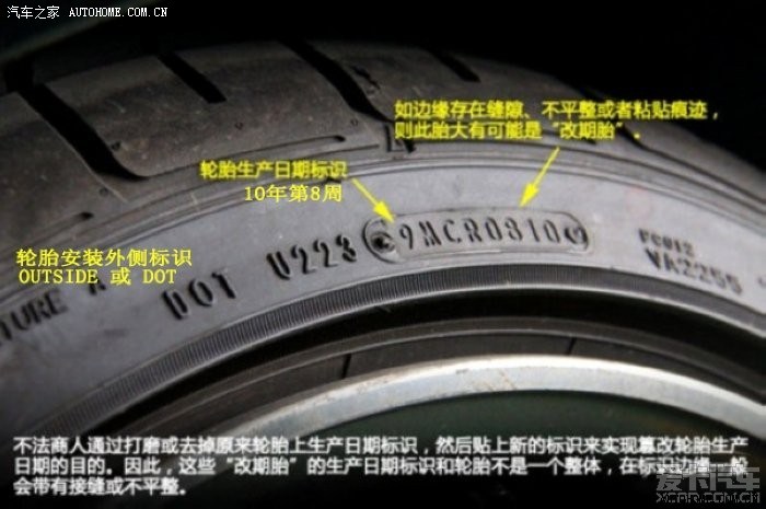 换买新轮胎的车友特别注意