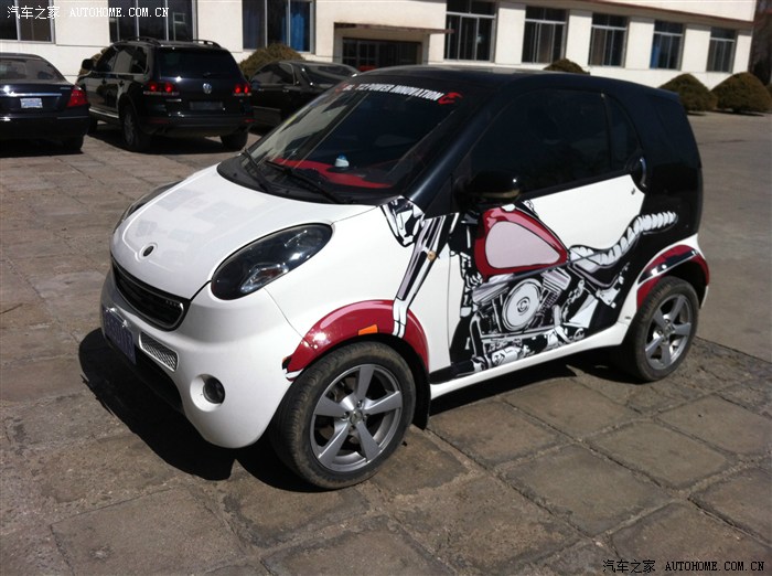 看看白色小贵族改装案例