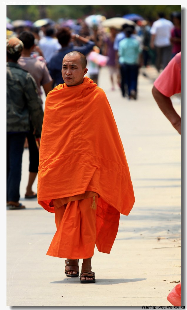 【图】傣历1375年 【孟连神鱼节及街拍美女小和尚】_云南论坛_汽车之