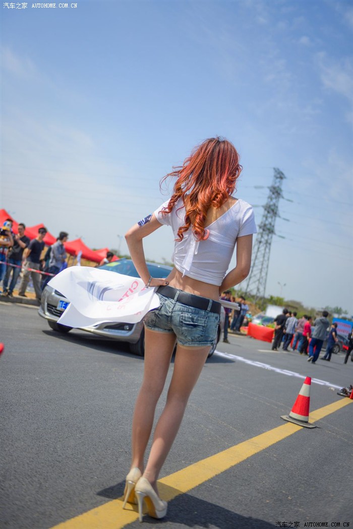 c4l百米挑战赛马鞍山站海量高清花絮美女挥旗手