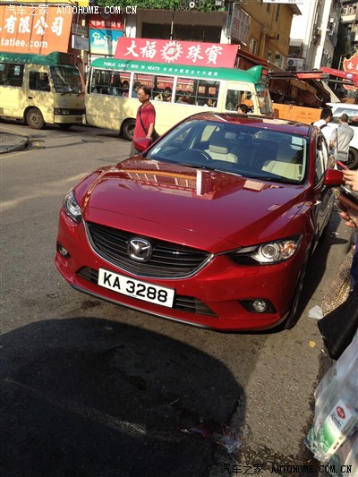 香港街拍全新马自达6 香港已上市了~~~国内什么时候可以看到呢