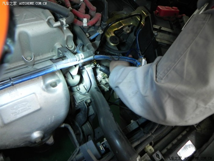 更换档位拉线和离合器分泵