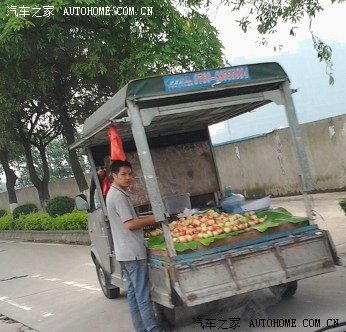 小货车车厢改装卖水果图片