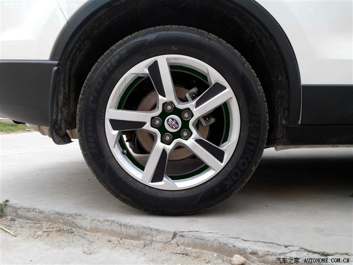 x80 轮毂改装,看看漂亮不?_奔腾x80论坛_汽车之家论坛