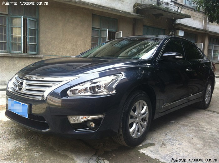 新世代天籁20舒适爵士蓝提车作业只为更改认证