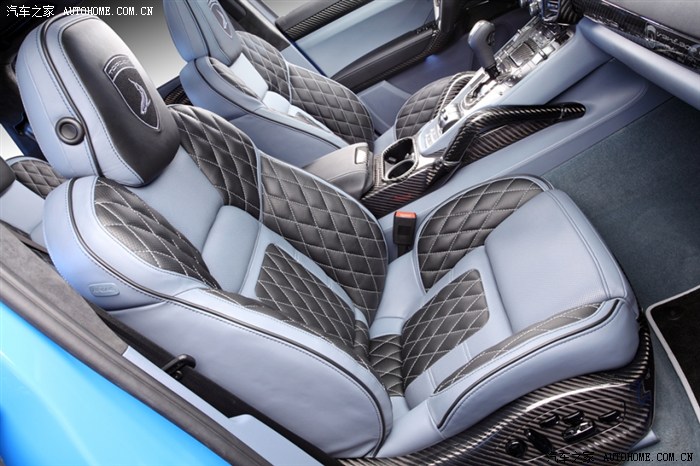 很美的碳纤维内饰