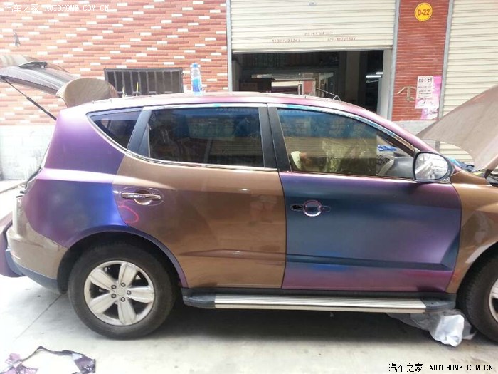 【图】全球鹰gx7整车改色完成_吉利gx7论坛_汽车之家论坛