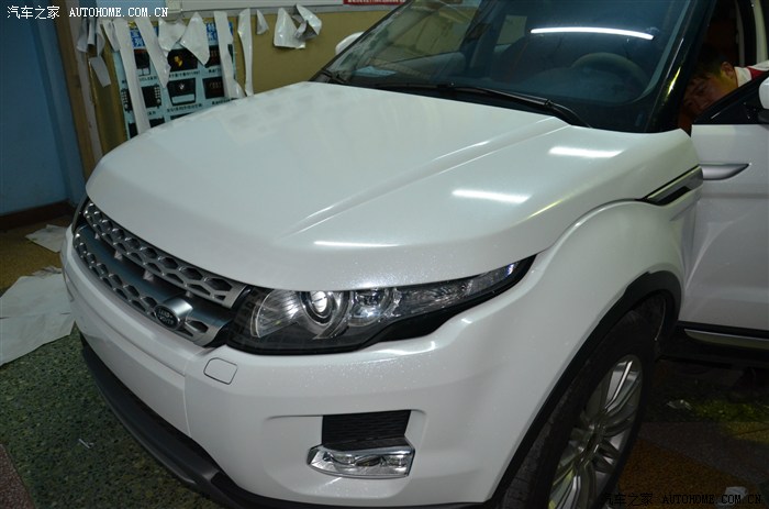 白色极光全车贴膜