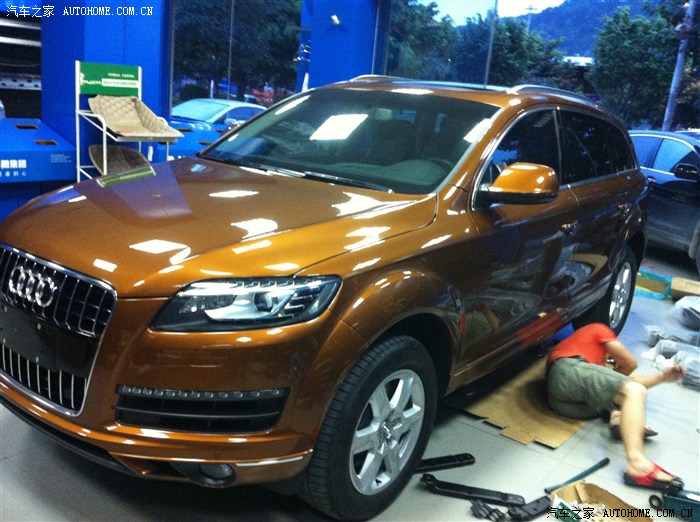 【图】放弃进口q3,q5购买限量版橙色q7_奥迪q7论坛_汽车之家论坛