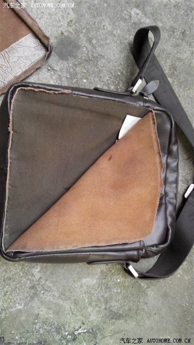 大片上映,破皮包与中央扶手.diy废物利用.