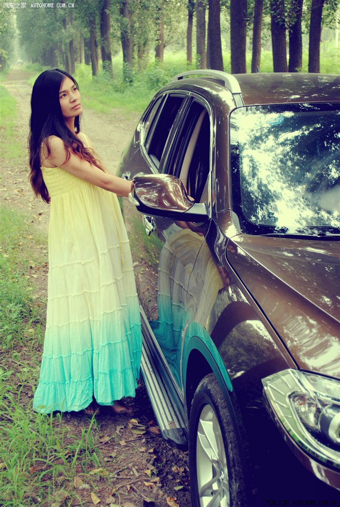 漂亮老婆夏日的幸福