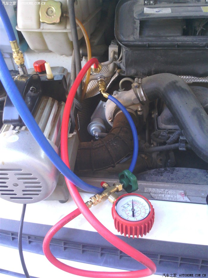 【图】教你自己加氟-大图_依维柯得意论坛_汽车之家论坛