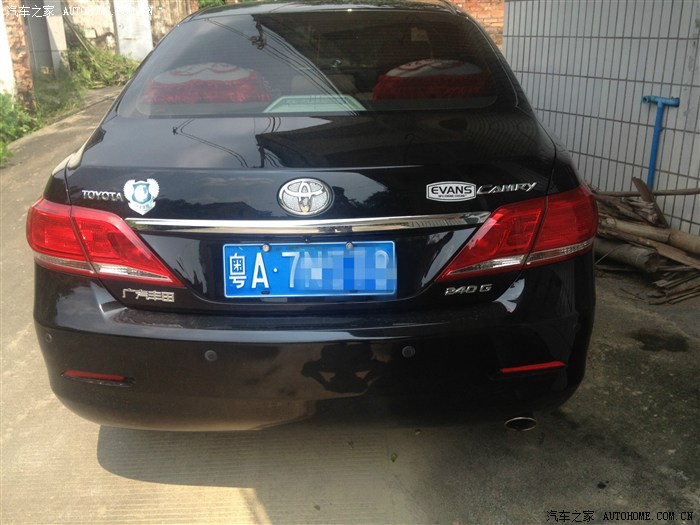 11年凯美瑞第6代半做简单的作业